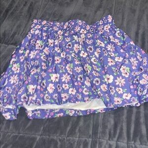 Floral Purple Skirt